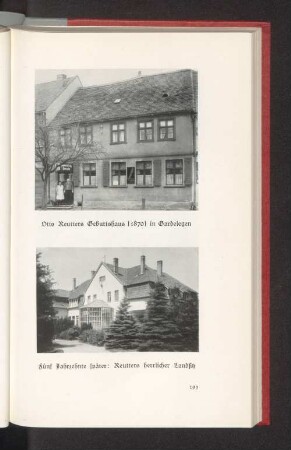 Otto Reutters Geburtshaus (1870) in Gardelegen