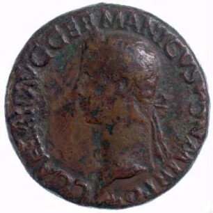 Münze, Sesterz, 37 - 41