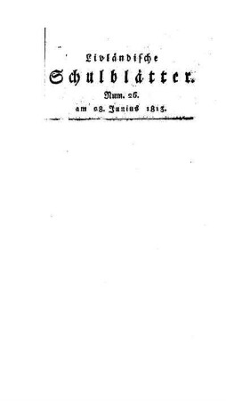 Berichtigung eines Artikel in der Livländ. Bibliothek von Cadebusch : [54. Abhandlung]