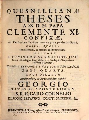 Quesnellianae Theses