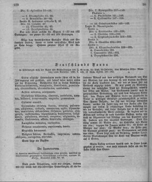Deutschlands Fauna in Abbildungen nach der Natur mit Beschreibungen / von J[acob] Sturm. - Nürnberg : Verfasser. - 5te Abth. die Insecten, 8tes Bändchen Käfer, 1834