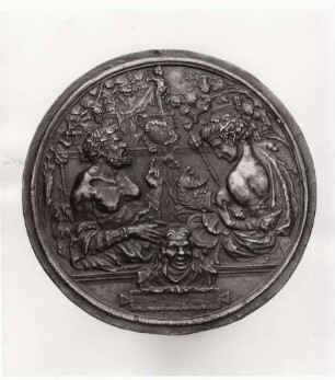 Bronzeplakette 'Patera Martelli'