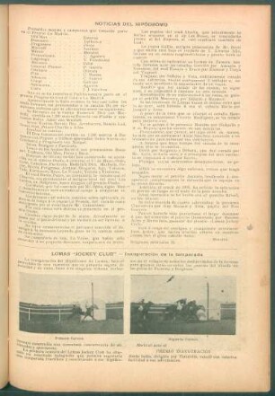 Noticias del Hipódromo