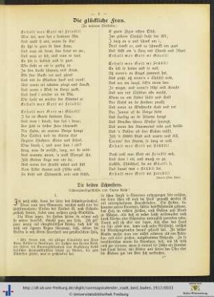 Die glückliche Frau.