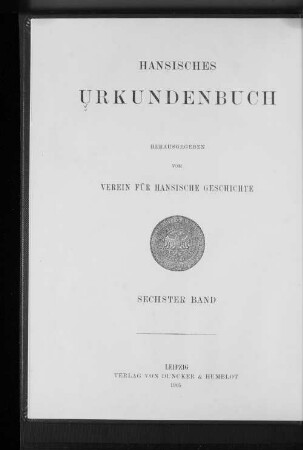 6.1415/1433(1905): Hansisches Urkundenbuch