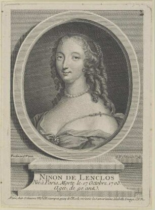 Bildnis der Ninon de Lenclos