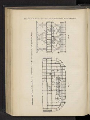 Hauptspant und Festigkeits-Längsschitt eines 24 500 t-Linienschiffes mit liegendem Junkers-Tandemmaschinen.