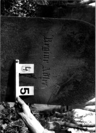 Grabstein C I B/4/5 (Detailaufnahme)