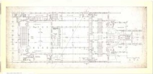 Döllgast, Hans; München; Basilika St. Bonifaz, Umplanung - Grundriss