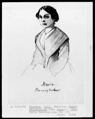 Skizzenbuch — Maria Ronciglione