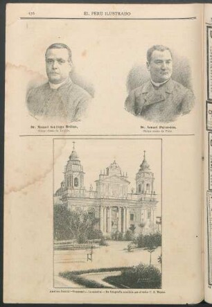 [Retrato de] Dr. Ismael Puirredón. : Obispo electo de Puno.