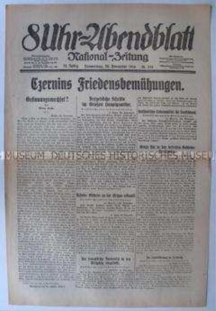 Berliner Tageszeitung "8Uhr-Abendblatt"