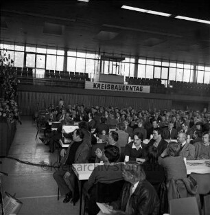 Kreisbauernverband Stormarn: Bad Oldesloe: Stormarnhalle: 35. Kreisbauerntag: Teilnehmer