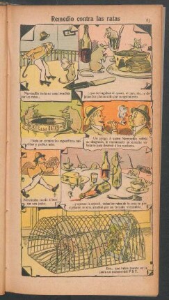 Remedio contra las ratas - [Cómic]
