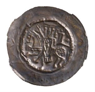 Münze, Pfennig, Brakteat, um 1240