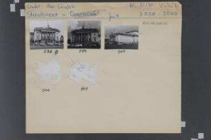 Staatsoper. Berlin, Mitte, Unter den Linden/Bebelplatz