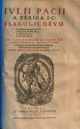 Isagogica (in Corpus Iuris)