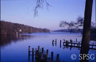 Pfaueninsel, am Anleger.