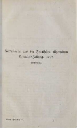Recensionen aus der Jenaischen allgemeinen Literatur-Zeitung. 1797. Fortsetzung