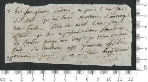 Brief von Victorine de Chamisso an Charles de Chamisso und Hippolyte de Chamisso