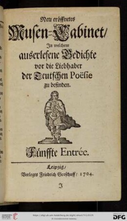 Fuenffte Entrée
