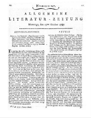 Litterarisches Magazin von Böhmen und Mähren. Hrsg. v. J. Dobrovský. Prag: Schönfeld 1787