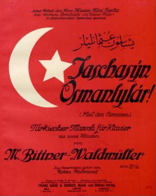 (Heil den Osmanen) : türkischer Marsch ; für Klavier zu zwei Händen