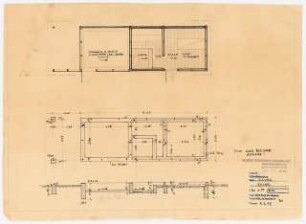 Haus und Garten Paul Neuerburg, Köln-Marienburg: Sauna Sockel 1:50