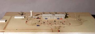 Schneider - Esleben, Paul; Cotonou, Dahomey (heute Volksrepublik Benin, Westafrika); Internationaler Flughafen - Modell