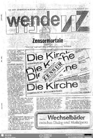 1988,3.Aug.: Wendezeit