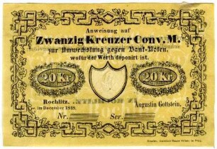 Zwanzig Kreuzer Conventions-Münze