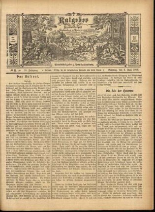 Ausgabe vom Sonntag, den 03. Juni 1906.