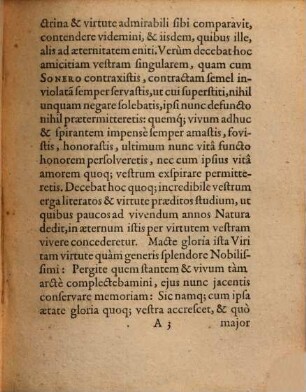 Oratio Funebris, in obitum Cl. V.D. Ernesti Soneri, Philosophiae Ac Med. D. In Acad. Norimb. Altorf. Professoris celeberrimi