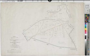 Ramsdorf (Velen), Velen (Velen), Teilung der Ostendorfer Mark, Reinkarte Bl. 3 Ramsdorf - Tannenbülten