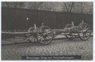 Holzlastwagen