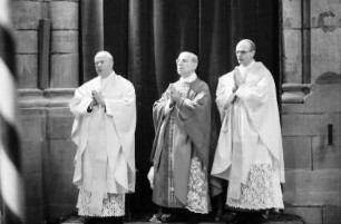 Freiburg: Münster, Weihbischof Gnädinger, Apostolischer Nuntius, Saier
