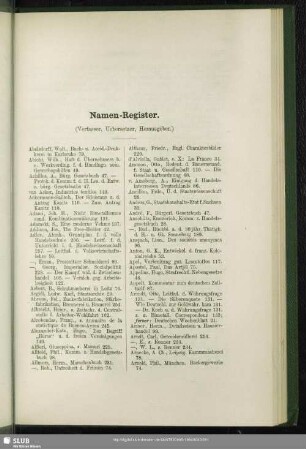 Namen-Register