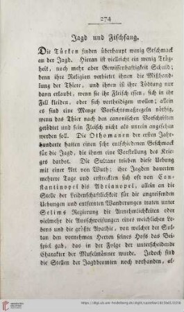 Jagd und Fischfang
