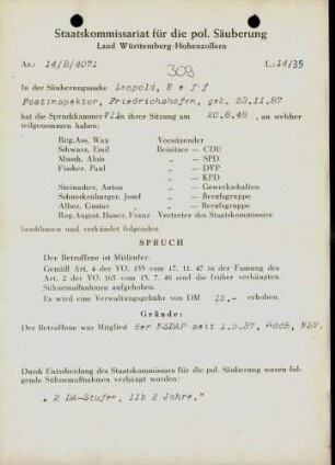 Neff, Leopold