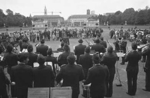 Jahresempfang 1984 der Bundeswehr im Karlsruher Schloss