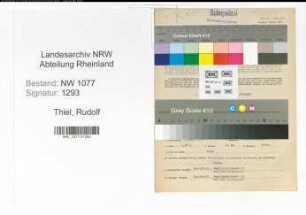 Entnazifizierung Rudolf Thiel , geb. 29.03.1922 (Bahnpolizist)