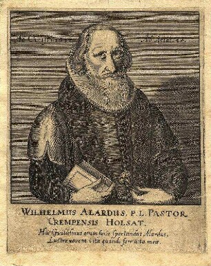 Bildnis von Wilhelm Alardus [Alard] (1572-1645)
