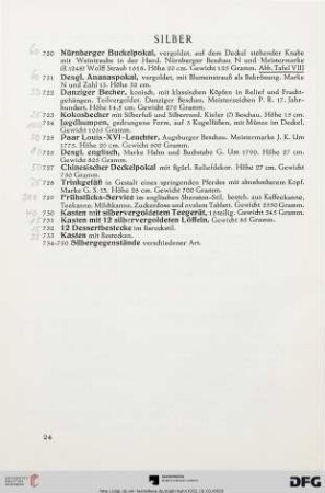 Silber (Nr. 720-750)