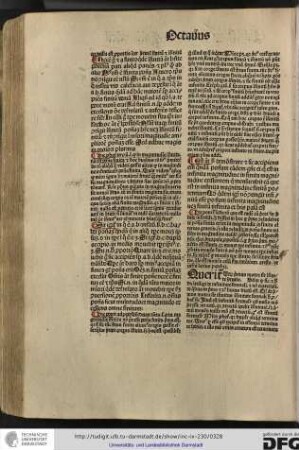 Hic probat tertium scilicet quod in magnitudine infinita non est persona finita et doc (!) duabus rationibus premittendo tamen aliquid quo videri possit alicui quod in magnitudine infinita esset persona infinita...