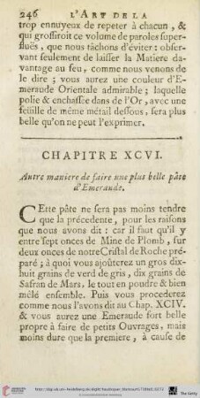 Chapitre XCVI