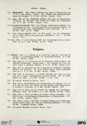 Belgien (Nr.721-767)