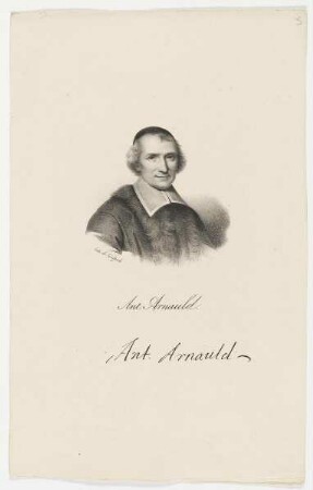 Bildnis des Ant. Arnauld