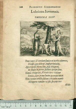 Lubricum Iuventutis. Emblema XXXV.