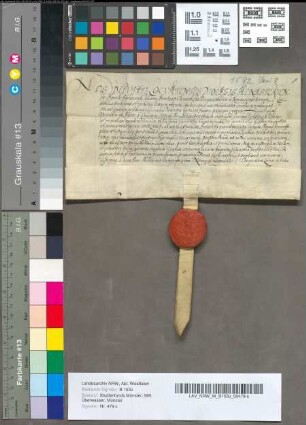 Provision des Joh. Brintrup mit der Vicarie S. Crucis in Borculo