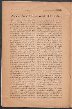 Asociación del profesorado orquestal